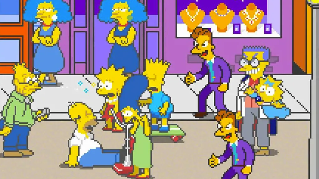 The Simpsons arcade game